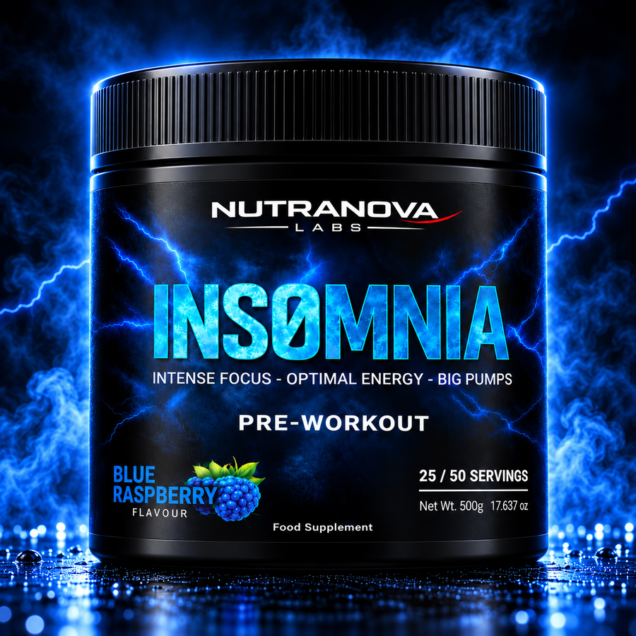 INSØMNIA Blue Raspberry pre-workout